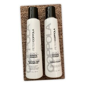 Peter Coppola Legacy Keratin Concept Color Control  Shampoo & Conditioner, 3 oz.
